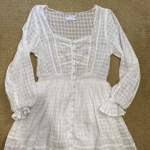 ASOS design size 8 white dress